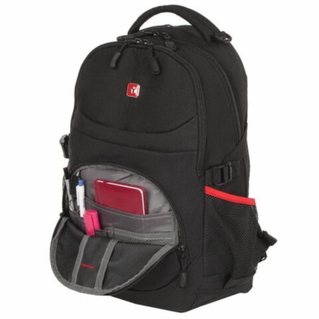 Germanium "S-06" university, compacted back, lightweight, black, 46x32x15 cm, 226953-13