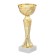Cup 162, award figure, gold, stand stone, 17.8 x 7 x 5 cm.