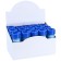 Soap bubbles, (set of 15 pieces) blue blue tractor, 45 ml