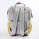 Women's backpack, for mom and baby, model "Bag-rugzak", yellow color