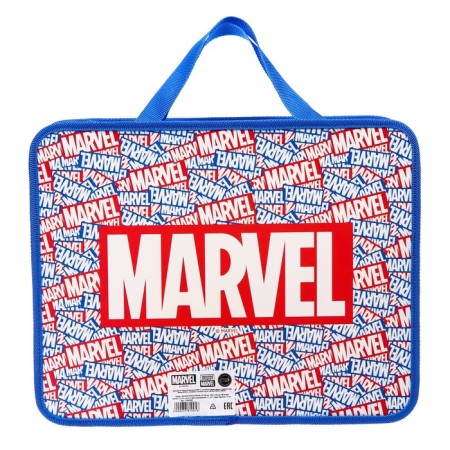 Plastic folder with A4 handles, on lightning, 75x330x260 mm, Avengers-2