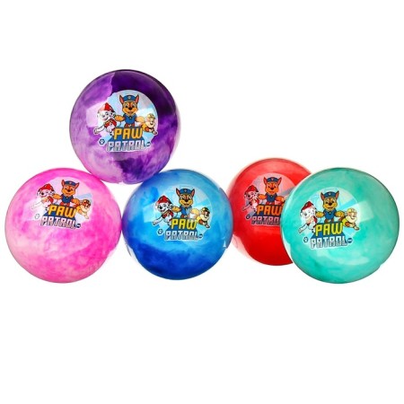 Children's ball PAW PATROL, 22 cm, 60 g, marble, mix-7