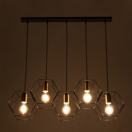 Lamp 2626/5 E27 40W Black 70x20-120 cm-2