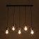 Lamp 2626/5 E27 40W Black 70x20-120 cm
