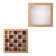 Folding box under 25 sweets, craft, 22 x 22 x 3.3 cm