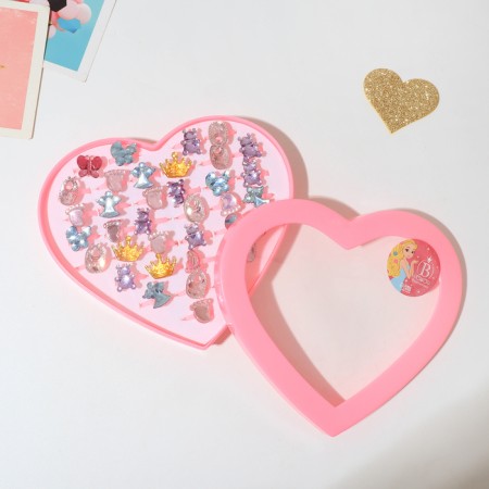 Rings children's set 36pcs "Choselka" Assorted imagination, form mix, color mix, b-r-2