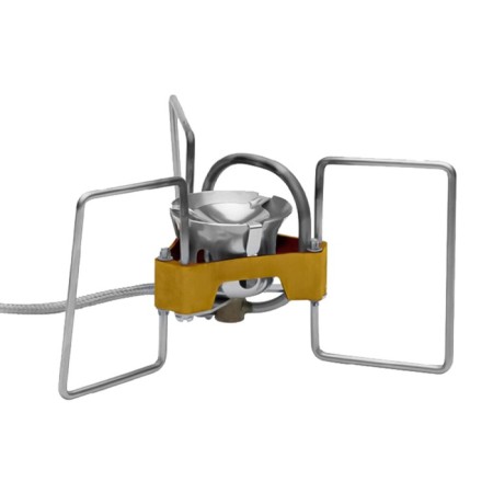 Tourist burner, with a hose, gasoline, TRG-050, steel, brass, aluminum