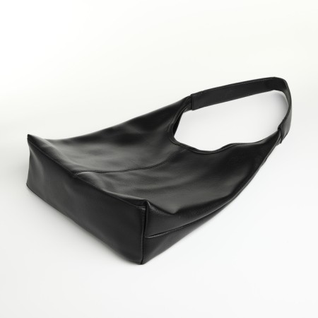 Women's bag on the magnet Textura, medium size, cosmetic bag, black color-4