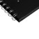 A5 sketchbook, 30 black sheets on the crest, "Moon", solid substrate, density 110 gr., Mix