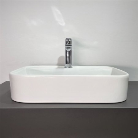 Comforty 78574-50 shell shell, rectangular, white color, 50 cm-1
