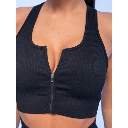 T-shirt-top is sports female, size m-l, black color-2