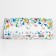 Formal Money envelope "Happy Birthday", delicate flowers, 17.5 x 8 cm