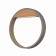 Street lamp Mantra Cycle, Led, 960lm, 3000k, 320x48x320 mm, dark gray color
