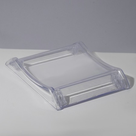 Monetnik is two -component, with a place for an advertising insert, 16.3 × 19.3 × 3, the color is transparent-1