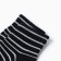 Women's socks, black color with a white strip, size 36-40