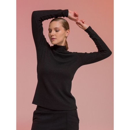 Women's turtleneck, size 48, black color-4