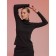 Women's turtleneck, size 48, black color