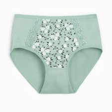 Panties female color green, size 48-50