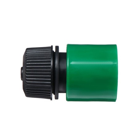 Connector with Aquastop, 1/2 "(12 mm), fast-fast connection, pp-plate, Greengo-2