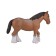 Figure Konik "Horse Cleadsdal, Brown"