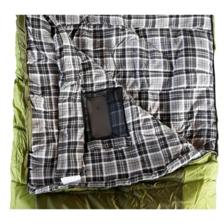 Sleeping bag Tramp Kingwood Wide, blanket, 2 layers, right, 100x230 cm, -5 ° C-18