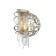 Sconces st. SL1101.201.02. Dolcima. 2x40 watts, E14, 38x32 cm, champagne color