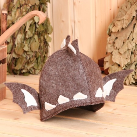 Brown Model Hat "Dragon"