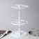 Carousel decoration stand is universal, 16 × 16 × 28 cm, white color