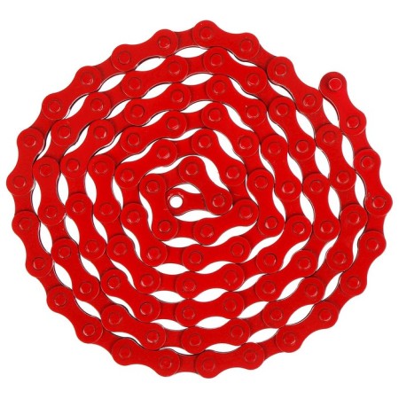 Dream Bike chain, 1 speed, red color-1