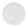 Decoration wall -mounted, gypsum panel "set of plates", 3 pcs