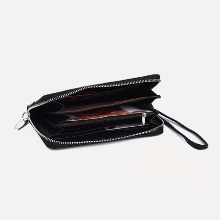 Women's wallet with lightning, black color-2