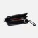 Women's wallet with lightning, black color