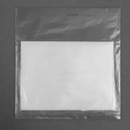 Embroidery canvas, No. 14, 30 × 40 cm, white color-3