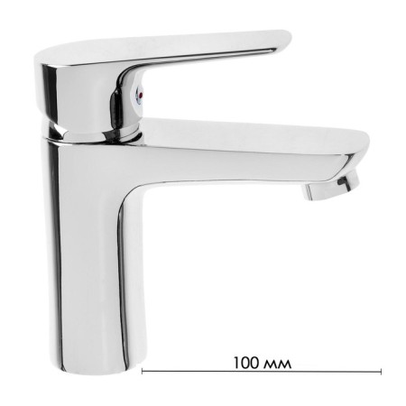ARCO A1013 sink mixer, single -leaf, 35 mm cartridge, nut, chrome