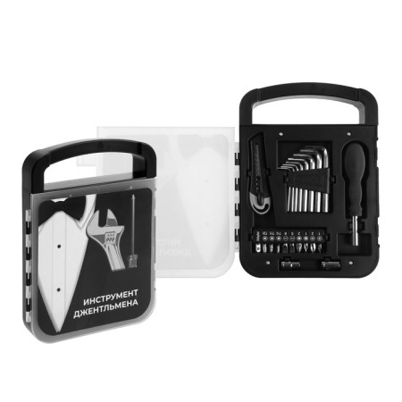 Tundra instruments, gift plastic case, 22 items