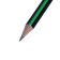 Pencil Chernographic hardness of HB, with an eraser, triangular, sharpened, MIX case