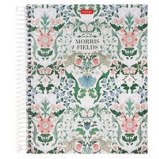 120 sheets college, in a cage on a crest, Morris, solid cover, offset block