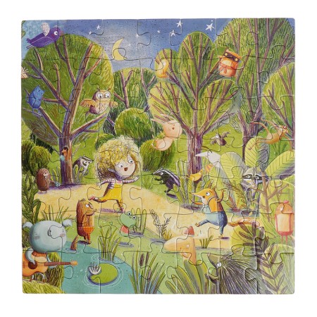 Puzzles 4 on 1 "Wonderful Day", 25, 36, 49, 64 elements-12