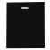Polyethylene package with a cut pen, black, 40 x 50 cm, 30 μm