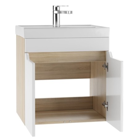 Tumbling Iceberg Dream under the Yenisei Sink 50, oak sonoma, without a box, suspended-1