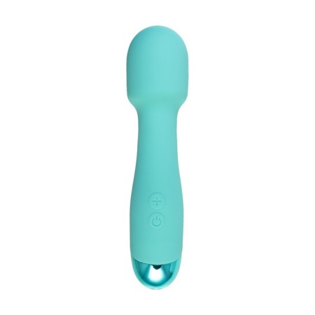 Vibrator "Dryuchka-Help", silicone, mint, 18.5 cm-5
