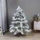Christmas tree "snowy elite" with cones (mixed branches) 120 cm d of the lower tier 87 cm 110 branches