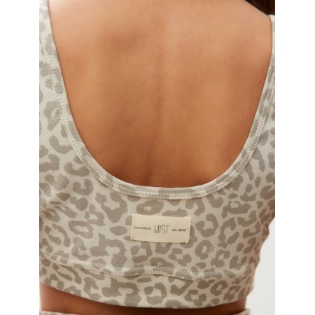 Women's costume (shorts and top) mist: leo p. 42, beige-4