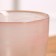 Flower pot with the pallet "Harmony", pink 1 liter