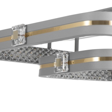 Luer with FDD "Luminar" 2XLED 106W 3000-6000K RGB Gold Gold 50x47x16cm-7