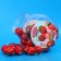 Chewing gum with sour filling “Brush Bubble! Strawberry balls ", 10 g