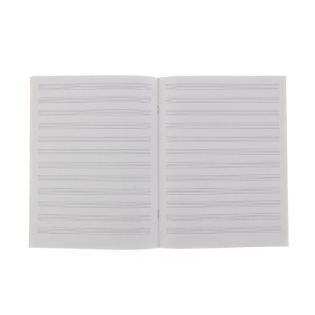 Note for notes A4, 8 sheets, cover shaking cardboard, VD-smelly, vertical, block 70 g/m2, mix-5