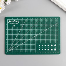 Rubber mat for creativity format A5 21x14.8 cm thick 3 mm mix
