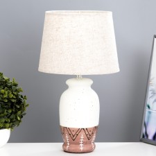 E14 40W white-gray 22x22x38 cm Risalux desktop