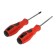 Set of scrap screwdrivers, magnet, two -component handles, PH2/SL6 x 75 mm, 2 pcs.